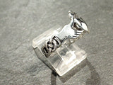 Size 8.5 Sterling Silver Claddagh Ring