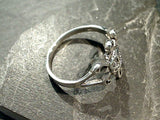 Size 8.75 Sterling Silver Sun Ring