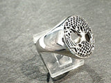 Size 7.75 Sterling Silver Tree of Life Ring