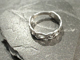 Size 8.5 Sterling Silver Celtic Style Ring