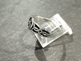 Size 8.5 Sterling Silver Celtic Triskele Ring