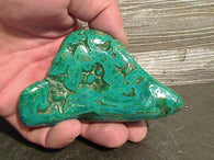 Malachite With Chrysocolla 247g Freeform Polished Specimen