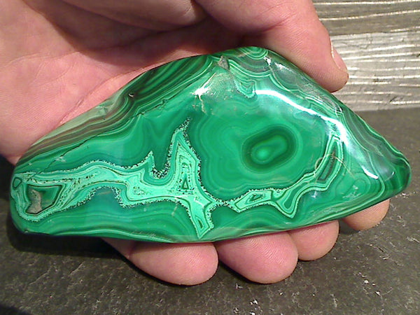 Malachite 315g Freeform Polished Specimen