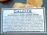 Rough Yellow Calcite 50g - 75g Specimen
