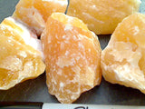 Rough Yellow Calcite 75g - 100g Specimen