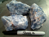 Rough Blue Calcite 150g - 250g Specimen
