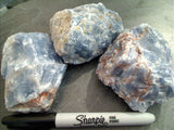 Rough Blue Calcite 250g - 350g Specimen