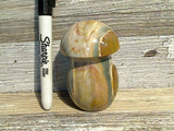 Jasper 3" x 2" Carved Gemstone Mushroom