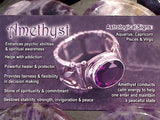 Amethyst 1" Mini Heart