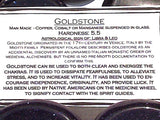 Worry Stone - Goldstone 2" x 1.5"