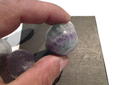 Rainbow Fluorite Mini Sphere 1.25" Round