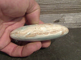 Caribbean Calcite 245g Palm Stone