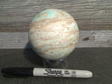 Caribbean Calcite 3" Gemstone Sphere
