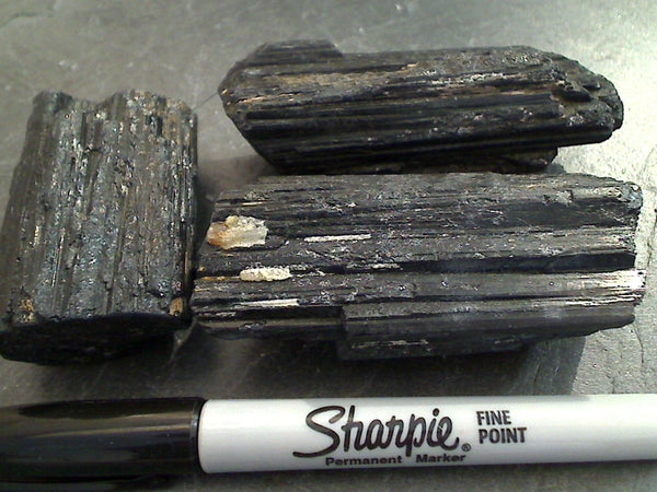 Rough Black Tourmaline 120g - 160g Specimen