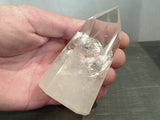 Quartz 4" x 2" x 1.75" Multi Cut Crystal Point
