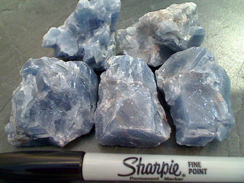 Rough Blue Calcite 50g-75g Specimen
