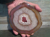 Thin Agate Slab Slice 5.5"H x 6"W