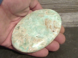 Caribbean Calcite 215g Palm Stone