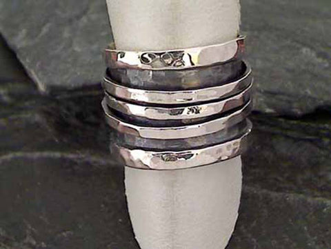 Size 7.5 Sterling Silver Spinner Ring