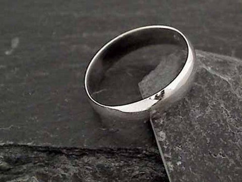 Size 12 Sterling Silver 5mm Ring