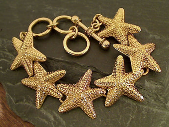 6.75"-8" Alchemia Starfish Bracelet