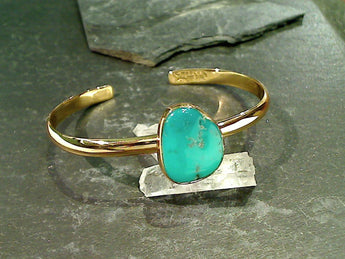 Sleeping Beauty Turquoise Alchemia Cuff Bracelet