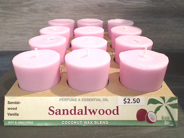 Sandalwood Scented Votive Candle