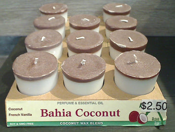 Bahia Coconut Scented Votive Candle