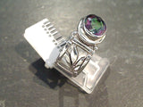 Size 6.25 Mystic Topaz, Sterling Silver Ring