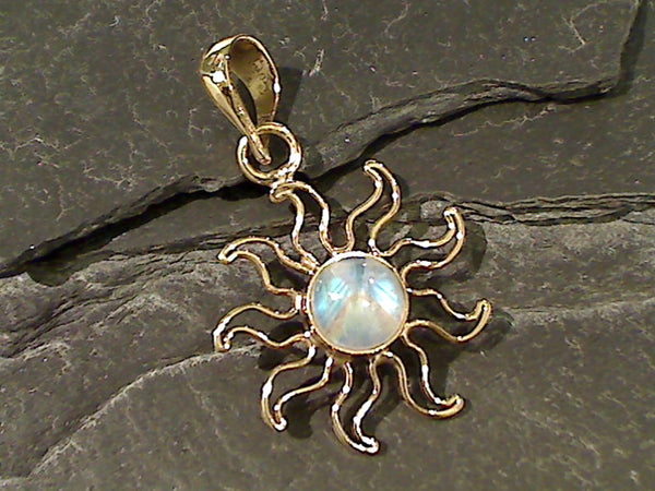 Moonstone, Alchemia Sun Pendant