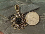 Black Onyx, Alchemia Sun Pendant