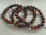 Tiger's Eye Tri-Color Stretch Bracelet