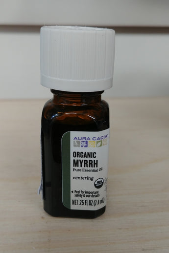 Organic Myrrh .25oz Pure Essential Oil