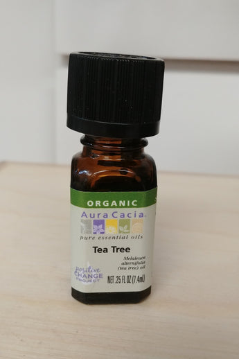 Organic Tea Tree .25oz Pure Essential Oil