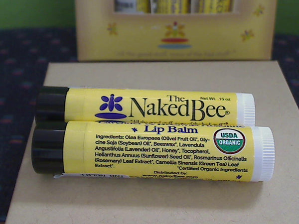 Lavender / Beeswax Organic Lip Balm