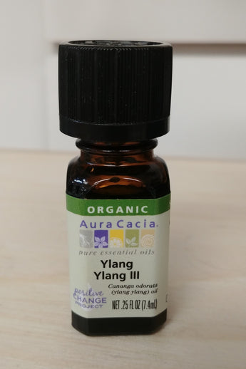 Organic Ylang Ylang .25oz Pure Essential Oil