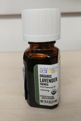 Organic French Lavender .25oz Pure Essential Oil