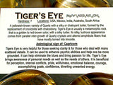Tiger's Eye 1" Mini Heart